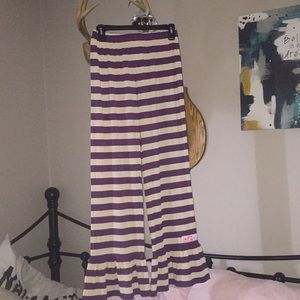 Ruffle girl pants